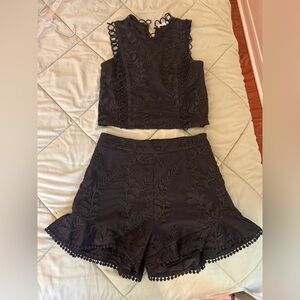 Black 2 Piece
